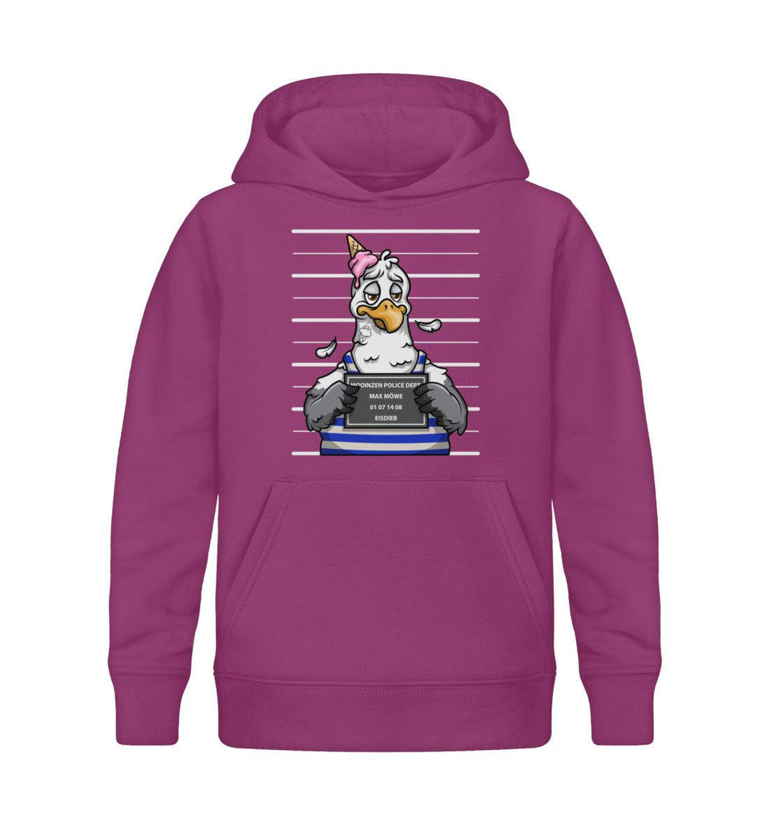 Eisdieb · Kinder Premium Bio Hoodie-Kinder Premium Bio Hoodie-Orchid Flower-12/14 (152/164)-Mooinzen