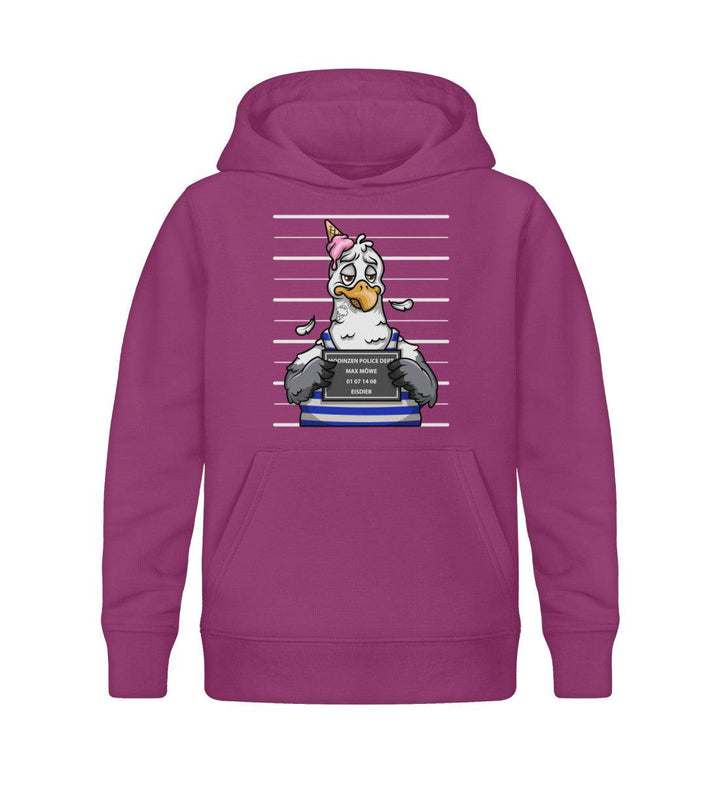 Eisdieb · Kinder Premium Bio Hoodie-Kinder Premium Bio Hoodie-Orchid Flower-12/14 (152/164)-Mooinzen