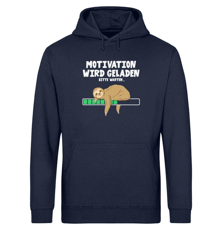 Faultier Motivation · Unisex Bio Hoodie-Unisex Bio Hoodie-Mooinzen