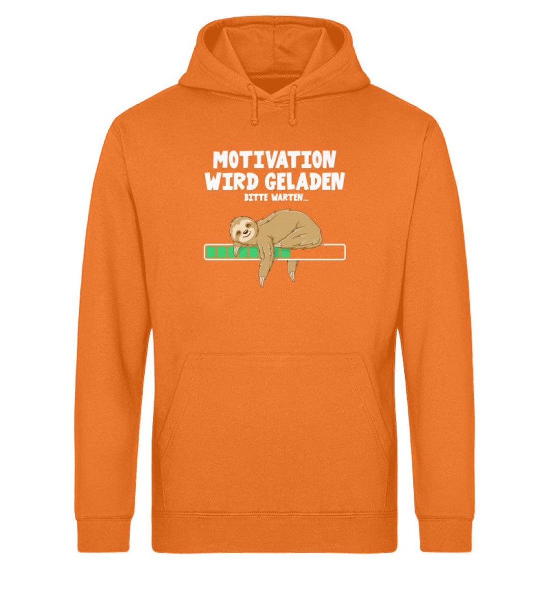 Faultier Motivation · Unisex Bio Hoodie-Unisex Bio Hoodie-Mooinzen