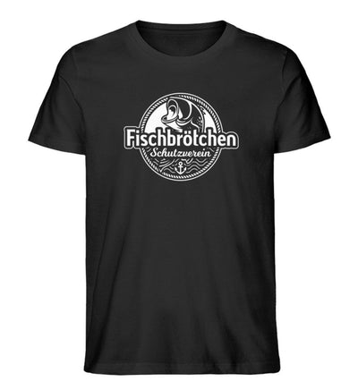 Fischbrötchen Schutzverein · Herren Premium Bio T-Shirt-Herren Premium Bio T-Shirt SD-black-S-Mooinzen