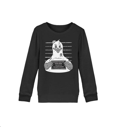 Fischbrötchendieb · Kinder Premium Bio Sweatshirt-Kinder Premium Bio Sweatshirt-Black-12/14 (152/164)-Mooinzen