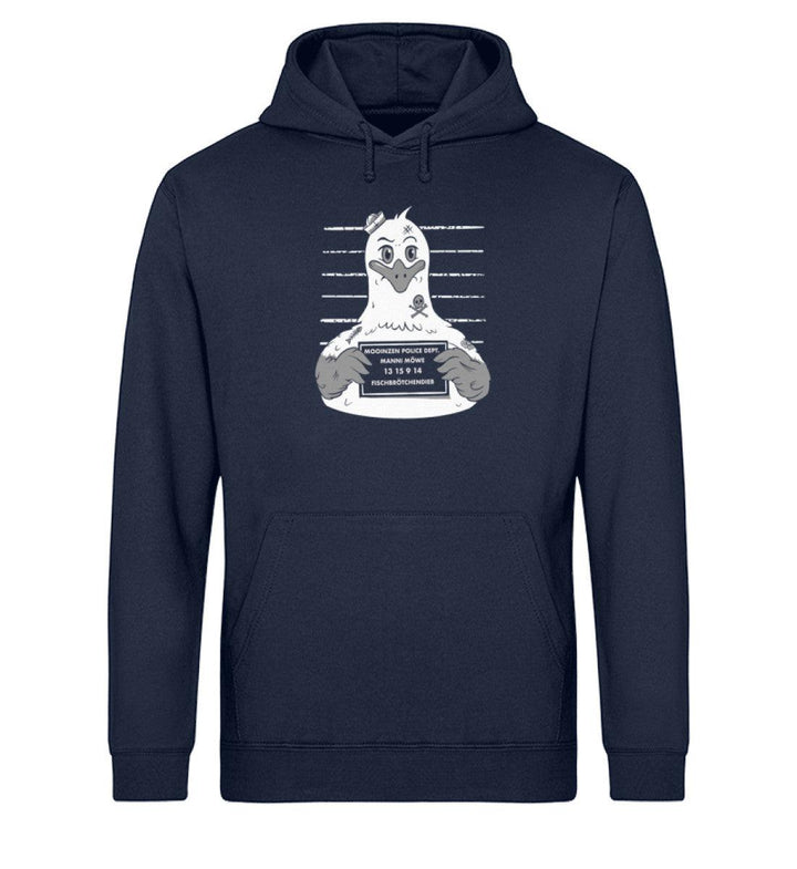 Fischbrötchendieb · Unisex Bio Hoodie-Unisex Bio Hoodie-French Navy-XS-Mooinzen