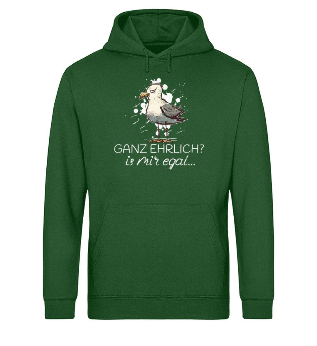 Ganz ehrlich? is mir egal.. · Unisex Bio Hoodie-Unisex Bio Hoodie-Mooinzen