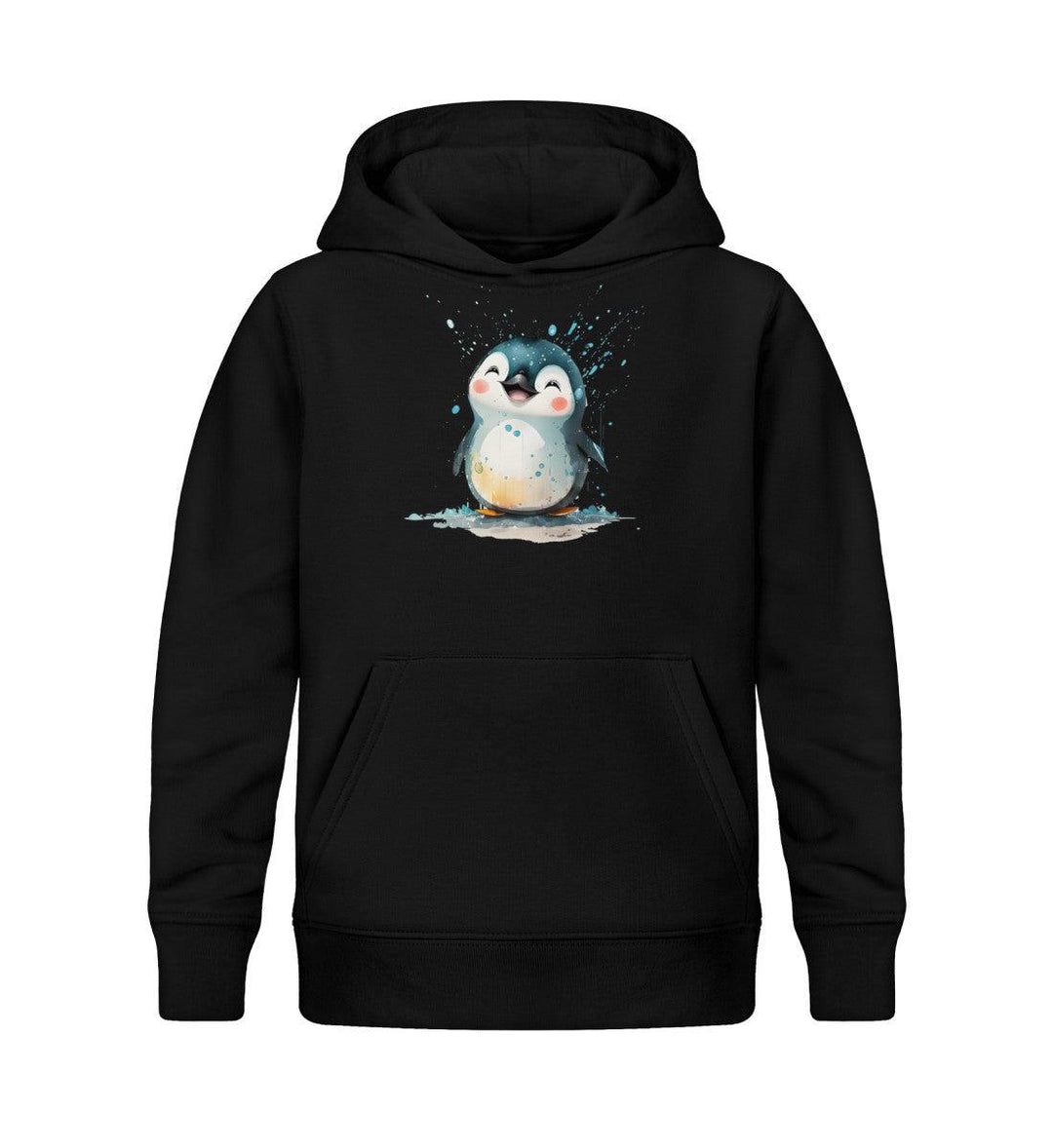 Glücklicher Pinguin · Kinder Premium Bio Hoodie-Kinder Premium Bio Hoodie-Mooinzen