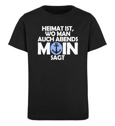 Heimat Moin · Kinder Premium Bio T-Shirt-Kinder Premium Bio T-Shirt-Black-12/14 (152/164)-Mooinzen
