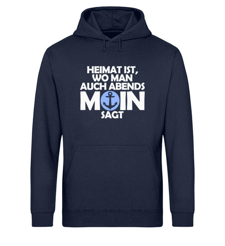 Heimat Moin · Unisex Bio Hoodie-Unisex Bio Hoodie-French Navy-XS-Mooinzen