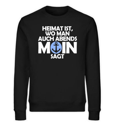 Heimat Moin · Unisex Premium Bio Sweatshirt-Unisex Premium Bio Sweatshirt-Black-S-Mooinzen