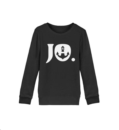 Jo · Kinder Premium Bio Sweatshirt-Kinder Premium Bio Sweatshirt-Black-12/14 (152/164)-Mooinzen