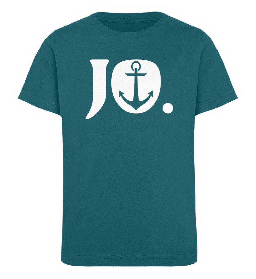 Jo · Kinder Premium Bio T-Shirt-Kinder Premium Bio T-Shirt-Ocean Depth-12/14 (152/164)-Mooinzen