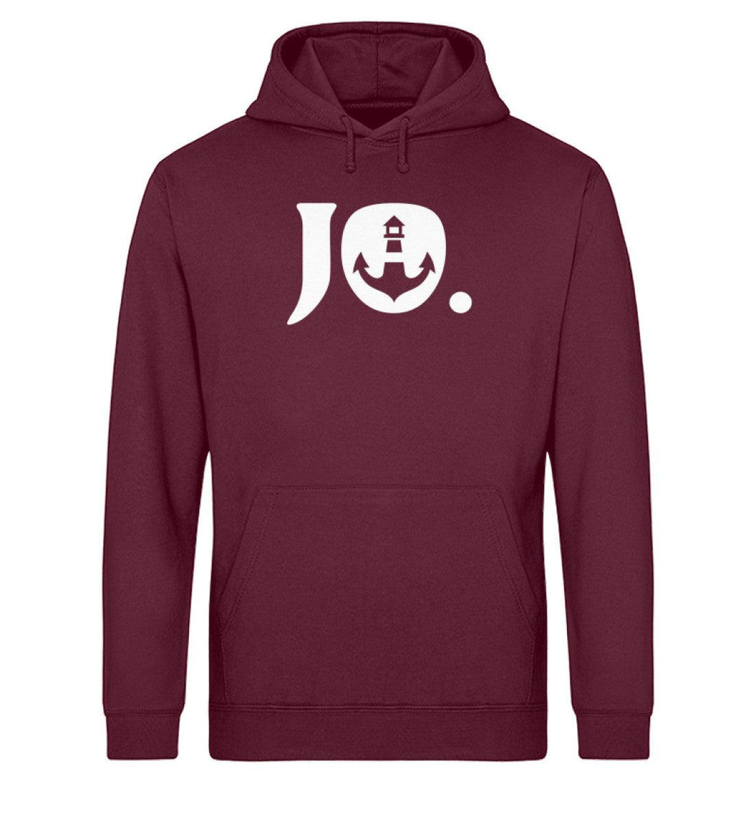 Jo · Unisex Bio Hoodie-Unisex Bio Hoodie-Burgundy-XS-Mooinzen