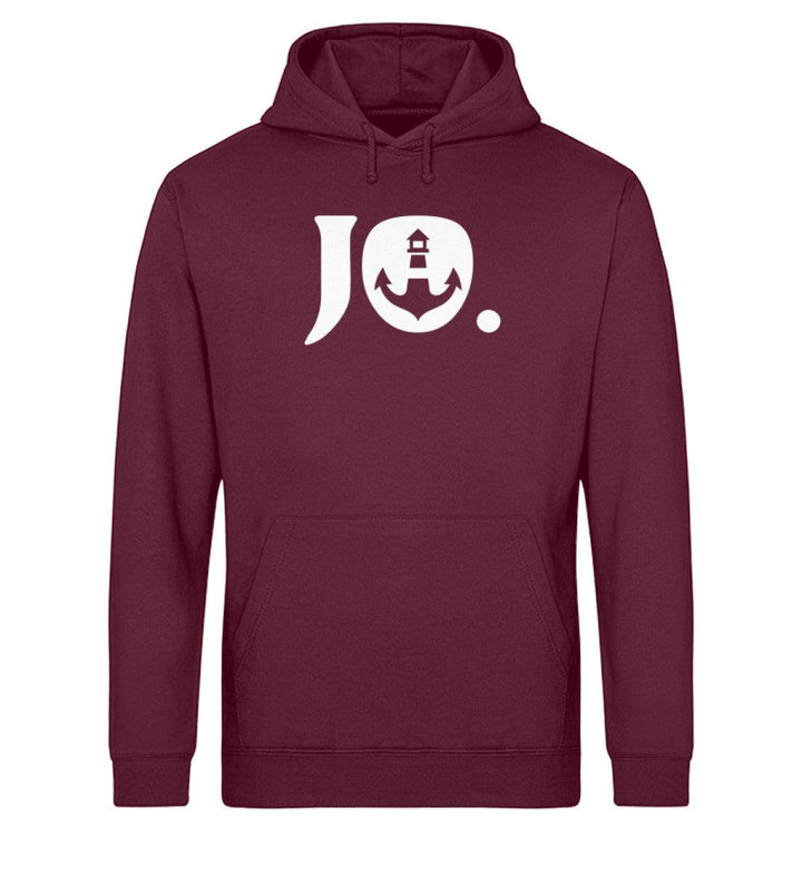 Jo · Unisex Bio Hoodie-Unisex Bio Hoodie-Burgundy-XS-Mooinzen