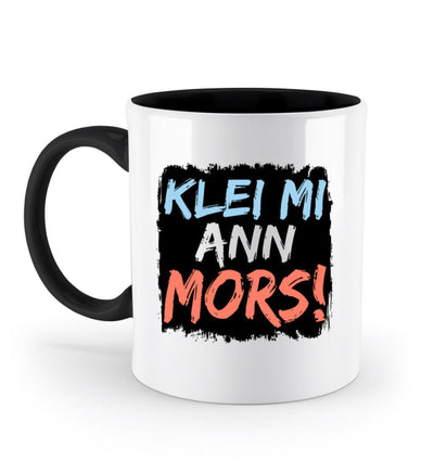 Klei mi ann Mors · Keramik Tasse zweifarbig-Keramik Tasse Zweifarbig-Black-330ml-Mooinzen