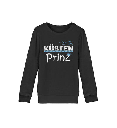 Küsten Prinz · Kinder Premium Bio Sweatshirt-Kinder Premium Bio Sweatshirt-Black-12/14 (152/164)-Mooinzen