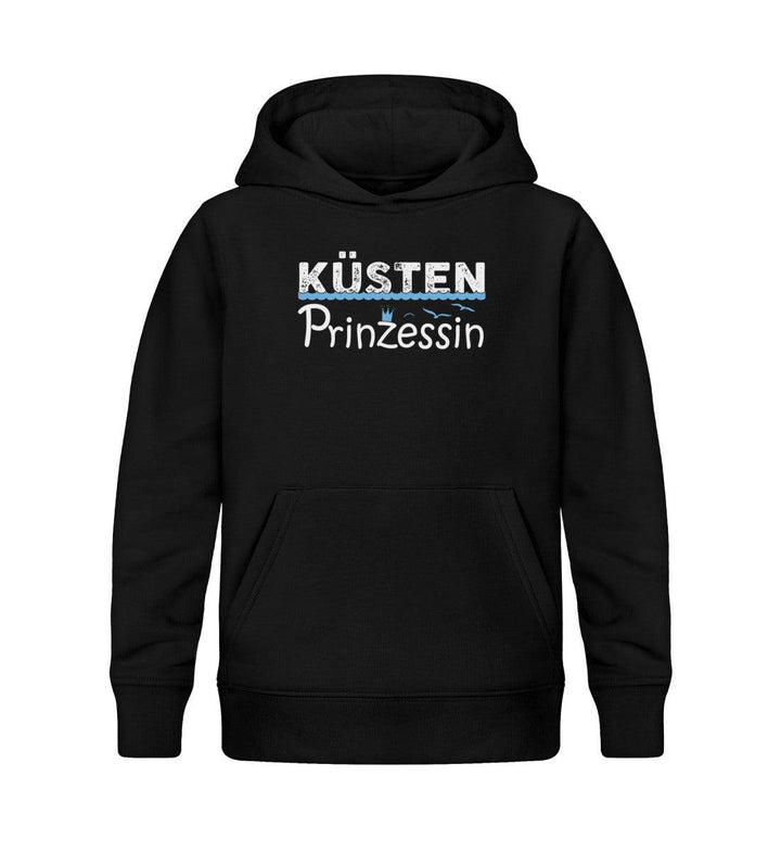 Küsten Prinzessin · Kinder Premium Bio Hoodie-Kinder Premium Bio Hoodie-Black-12/14 (152/164)-Mooinzen