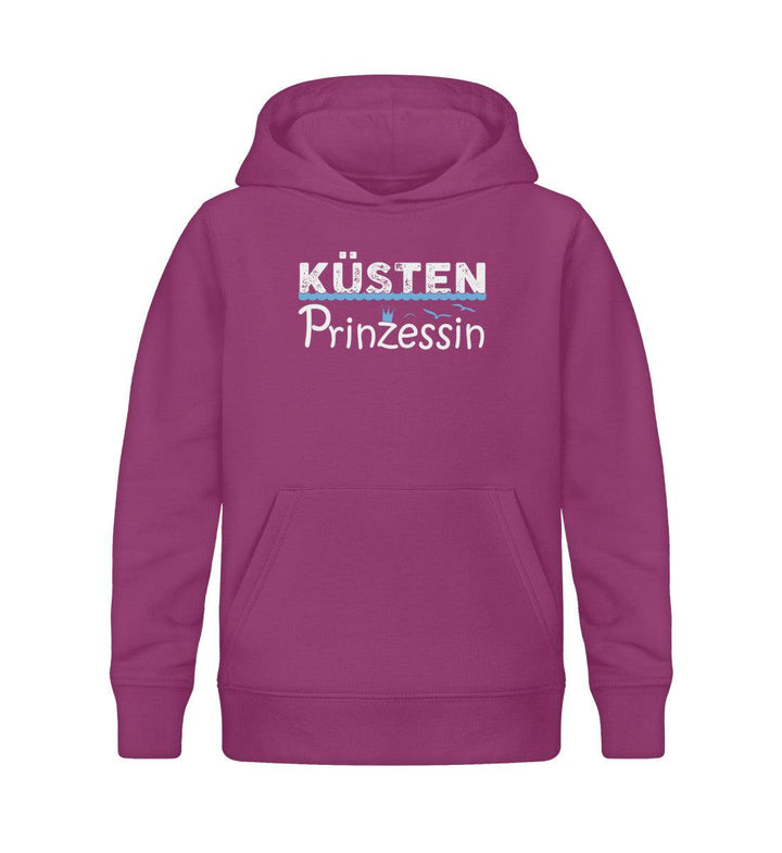 Küsten Prinzessin · Kinder Premium Bio Hoodie-Kinder Premium Bio Hoodie-Orchid Flower-12/14 (152/164)-Mooinzen