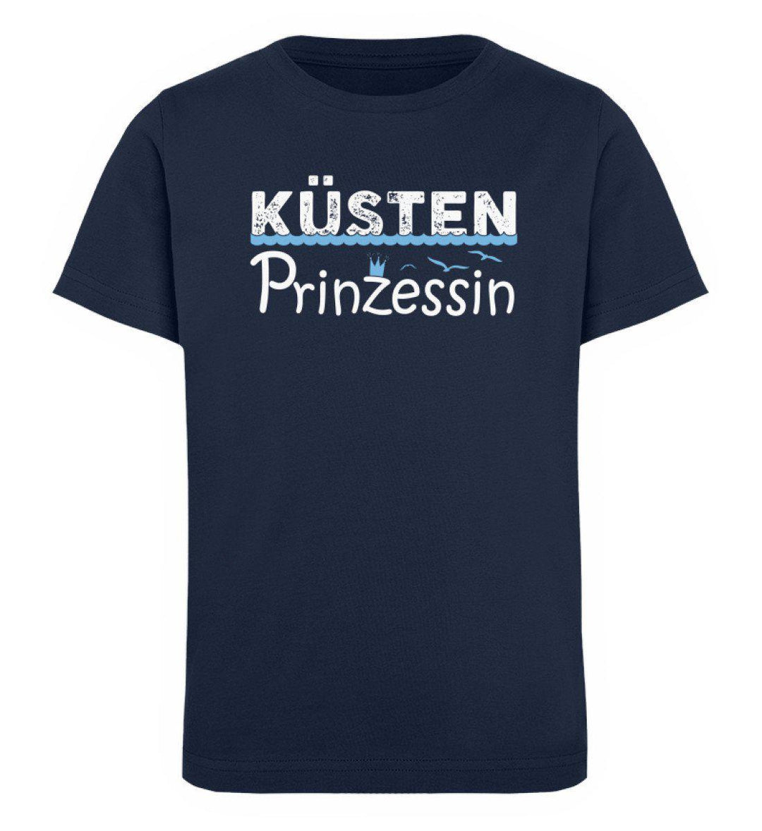 Küsten Prinzessin · Kinder Premium Bio T-Shirt-Kinder Premium Bio T-Shirt-French Navy-12/14 (152/164)-Mooinzen