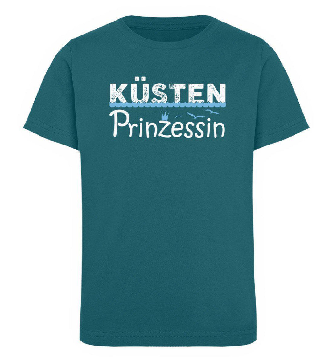 Küsten Prinzessin · Kinder Premium Bio T-Shirt-Kinder Premium Bio T-Shirt-Ocean Depth-12/14 (152/164)-Mooinzen