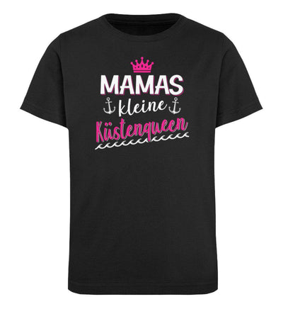Mamas kleine Küstenqueen · Kinder Premium Bio T-Shirt-Kinder Premium Bio T-Shirt-Black-12/14 (152/164)-Mooinzen