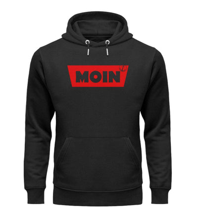 Moin Batch Rot · Unisex Premium Bio Hoodie-Unisex Premium Bio Hoodie-Black-S-Mooinzen