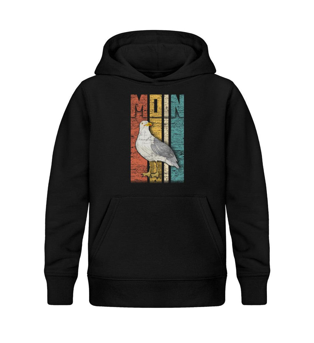 Moin Möwe Retro · Kinder Premium Bio Hoodie-Kinder Premium Bio Hoodie-Mooinzen