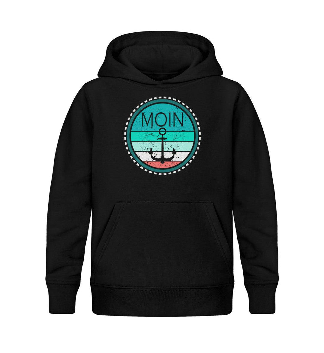 Moin Retro Grün · Kinder Premium Bio Hoodie-Kinder Premium Bio Hoodie-Mooinzen