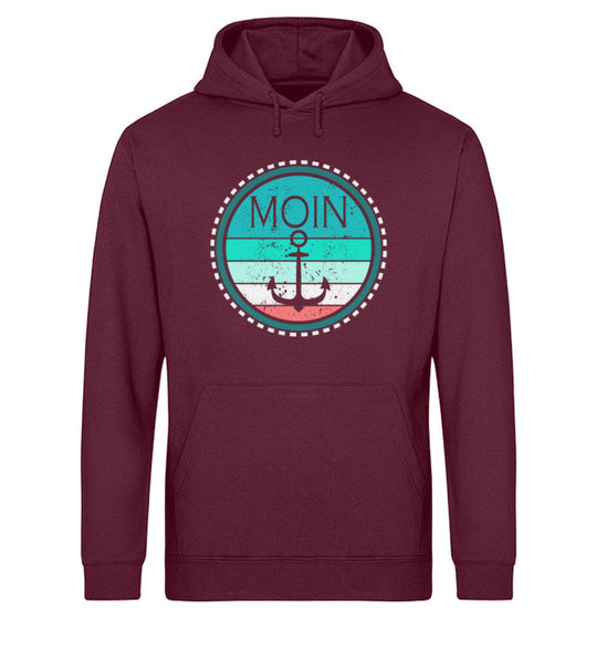 Moin Retro Grün  · Kinder Premium Bio Hoodie
