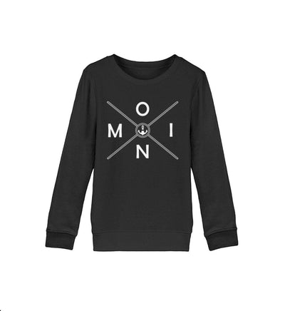 Moin X Rope - Kinder Premium Bio Sweatshirt-Kinder Premium Bio Sweatshirt-Black-12/14 (152/164)-Mooinzen