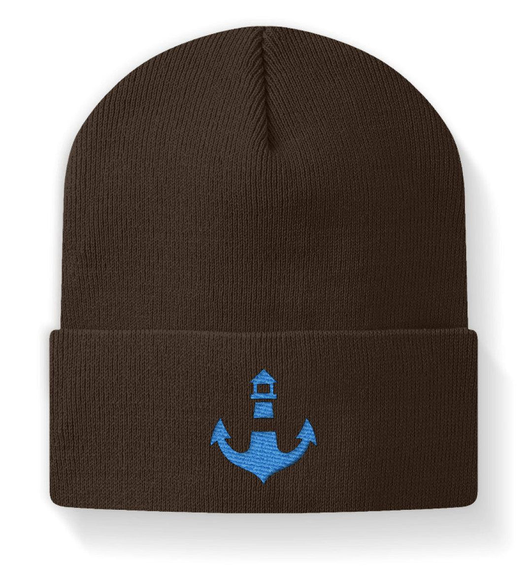 Mooinzen Blau · Beanie mit Stick-Beanie mit Stick-Chocolate-M-Mooinzen