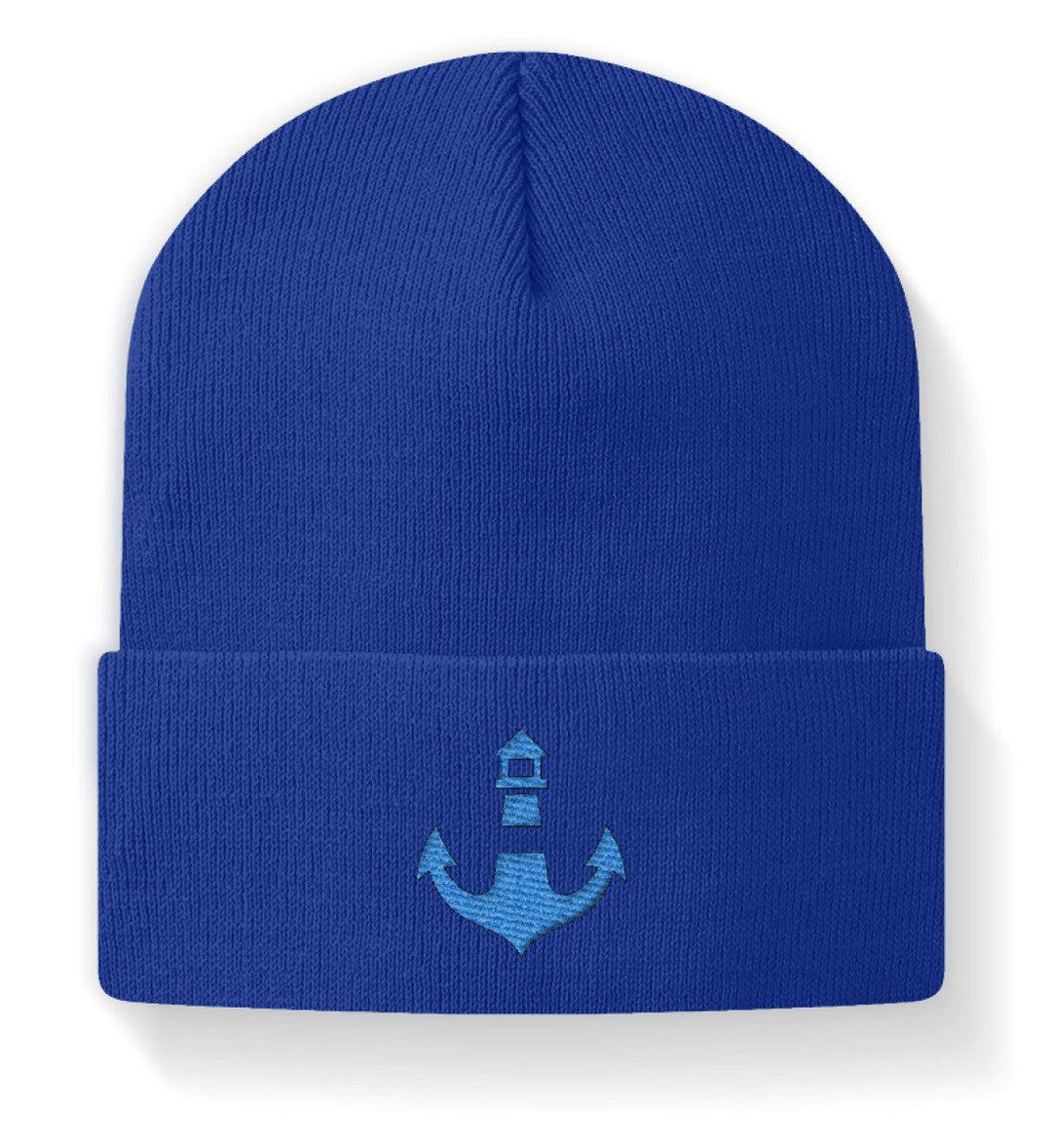 Mooinzen Blau · Beanie mit Stick-Beanie mit Stick-Royal-M-Mooinzen