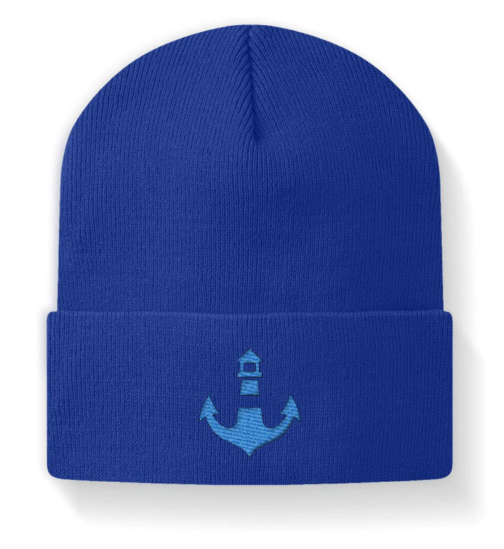 Mooinzen Blau · Beanie mit Stick-Beanie mit Stick-Royal-M-Mooinzen
