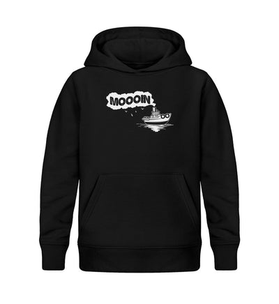 Moooin Boot · Kinder Premium Bio Hoodie-Kinder Premium Bio Hoodie-Black-12/14 (152/164)-Mooinzen
