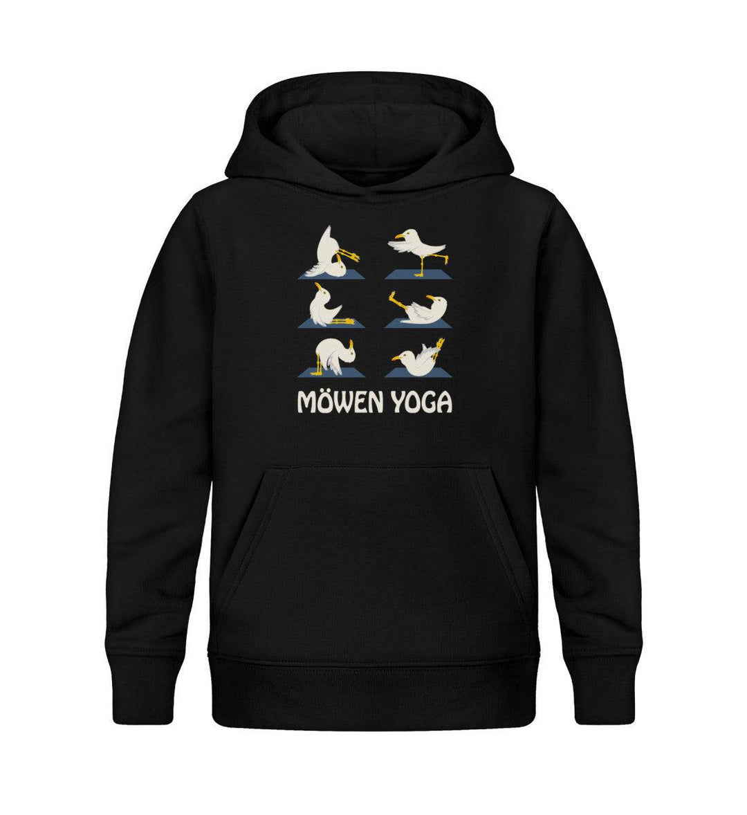 Möwen Yoga · Kinder Premium Bio Hoodie-Kinder Premium Bio Hoodie-Mooinzen