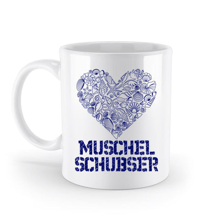 Muschelschubser Muschelherz · Keramik Tasse weiß-Standard Tasse-White-Einheitsgröße-Mooinzen