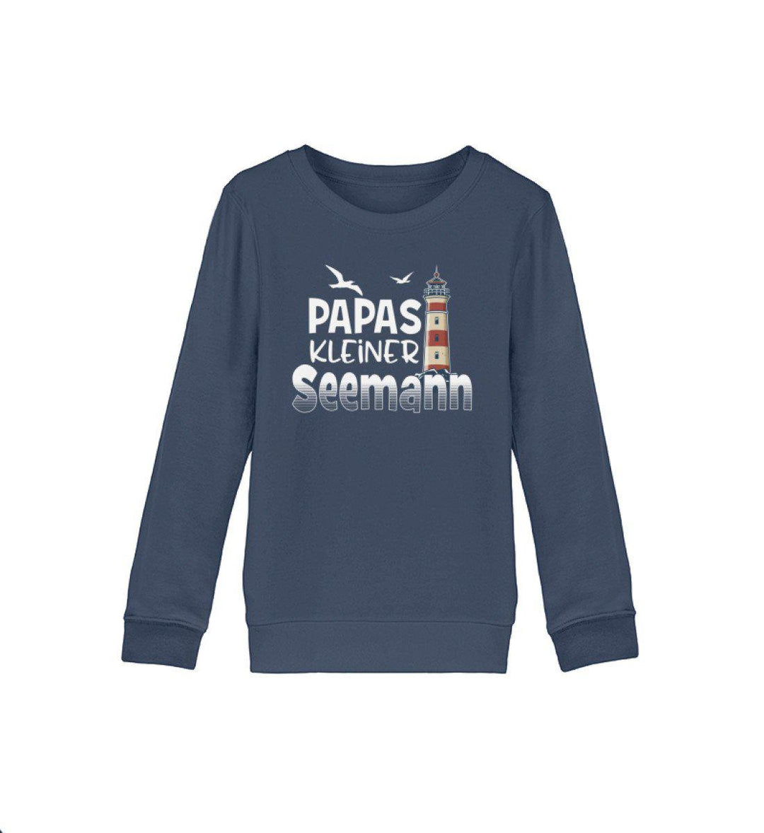 Papas kleiner Seemann · Kinder Premium Bio Sweatshirt-Kinder Premium Bio Sweatshirt-Mooinzen