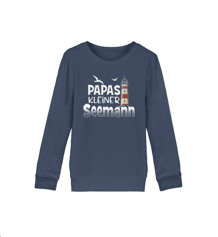 Papas kleiner Seemann · Kinder Premium Bio Sweatshirt-Kinder Premium Bio Sweatshirt-Mooinzen