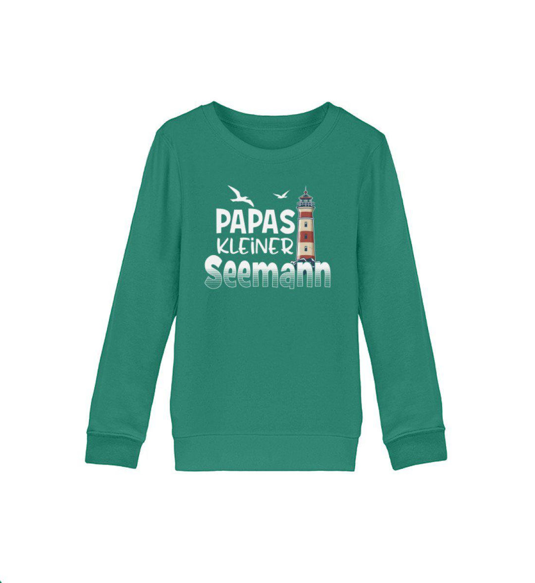 Papas kleiner Seemann · Kinder Premium Bio Sweatshirt-Kinder Premium Bio Sweatshirt-Mooinzen