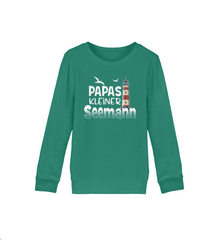 Papas kleiner Seemann · Kinder Premium Bio Sweatshirt-Kinder Premium Bio Sweatshirt-Mooinzen