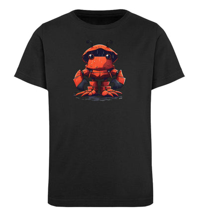Robo Krabbe · Kinder Premium Bio T-Shirt-Kinder Premium Bio T-Shirt-Black-12/14 (152/164)-Mooinzen