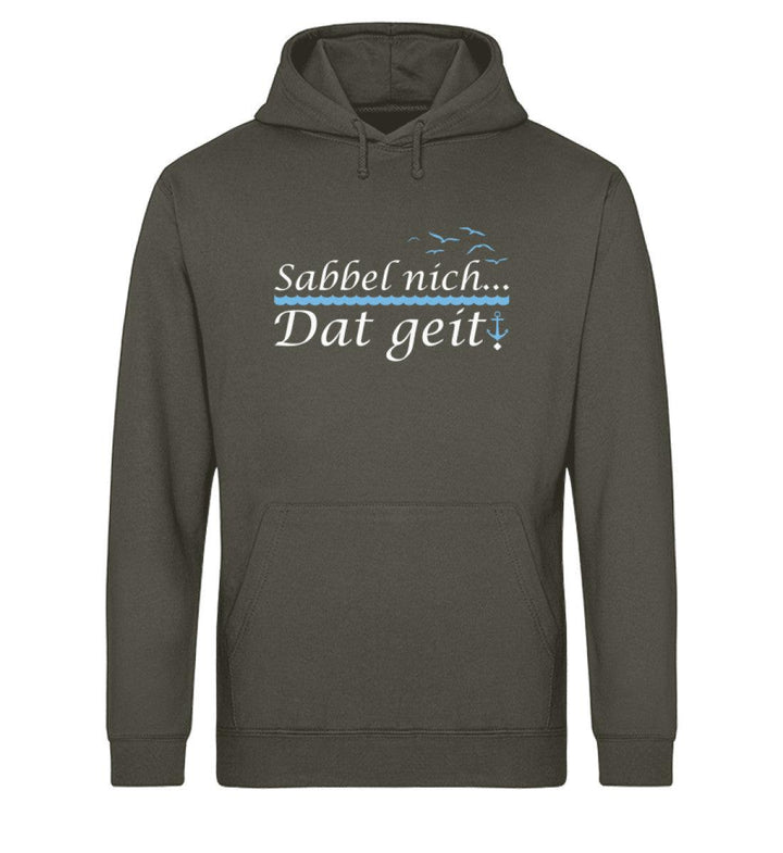 Sabbel nich dat geit · Unisex Bio Hoodie-Unisex Bio Hoodie-Mooinzen