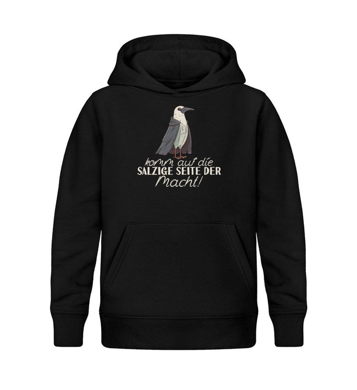 Salzige Seite der Macht · Kinder Premium Bio Hoodie-Kinder Premium Bio Hoodie-Black-12/14 (152/164)-Mooinzen