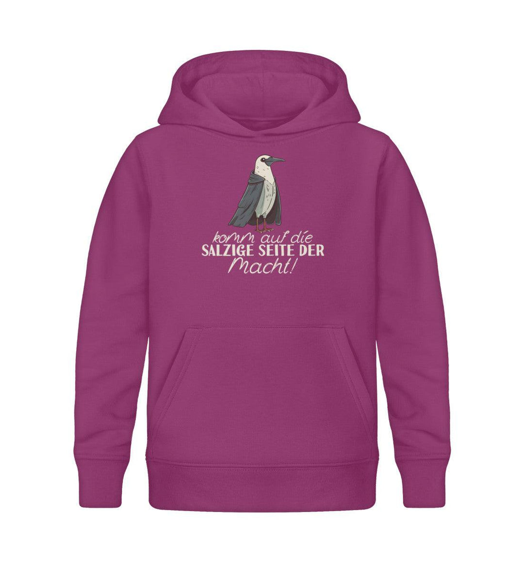 Salzige Seite der Macht · Kinder Premium Bio Hoodie-Kinder Premium Bio Hoodie-Orchid Flower-12/14 (152/164)-Mooinzen