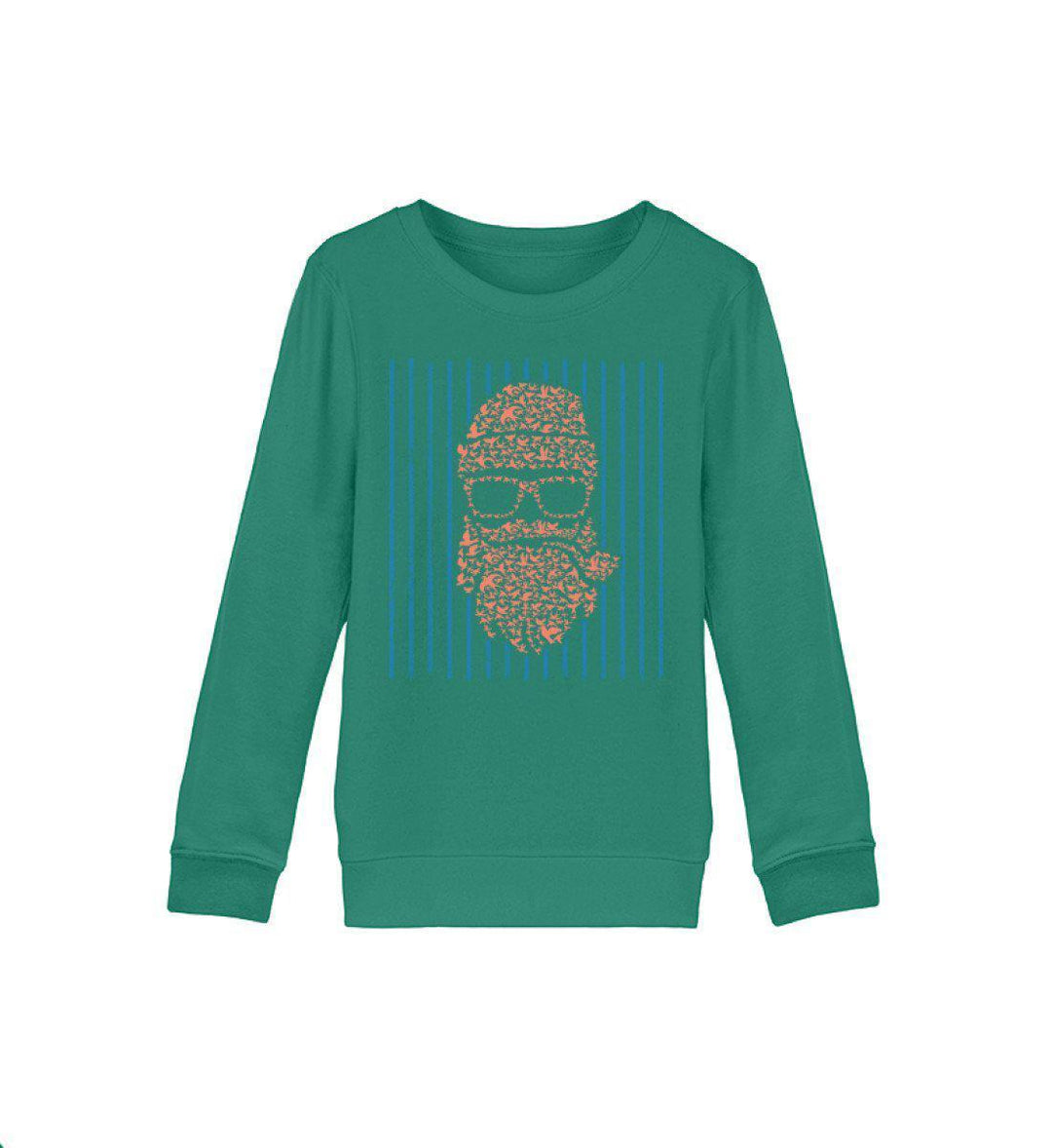 Seemann Möwen · Kinder Premium Bio Sweatshirt-Kinder Premium Bio Sweatshirt-Varsity Green-12/14 (152/164)-Mooinzen