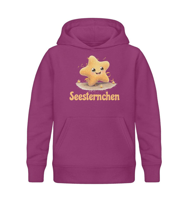 Seesternchen · Kinder Premium Bio Hoodie-Kinder Premium Bio Hoodie-Orchid Flower-12/14 (152/164)-Mooinzen