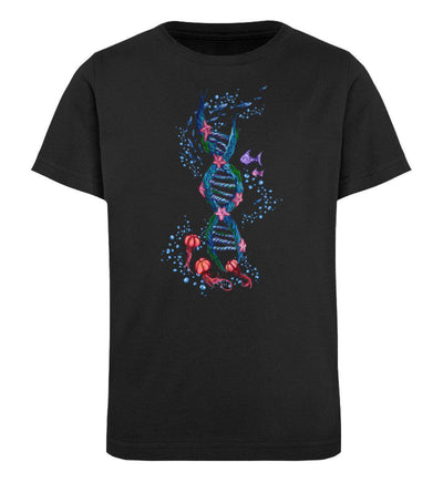 Unterwasser DNA · Kinder Premium Bio T-Shirt-Kinder Premium Bio T-Shirt-Black-12/14 (152/164)-Mooinzen