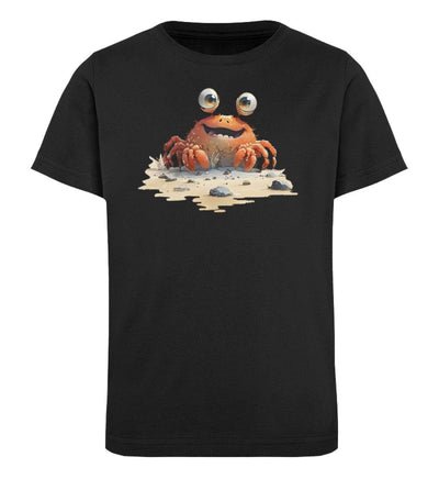 süße Krabbe · Kinder Premium Bio T-Shirt-Kinder Premium Bio T-Shirt-Black-12/14 (152/164)-Mooinzen
